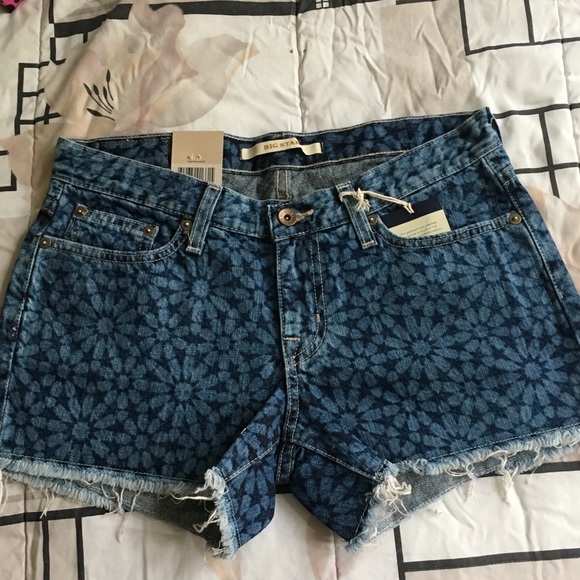 Big Star Pants - Big Star Alex Frayed Shorts